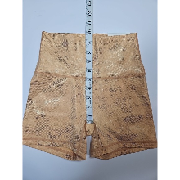 OFFLINE by Aerie Womens Real Me Metallic Orange Athletic Shorts Size Small NWT - Picture 8 of 9